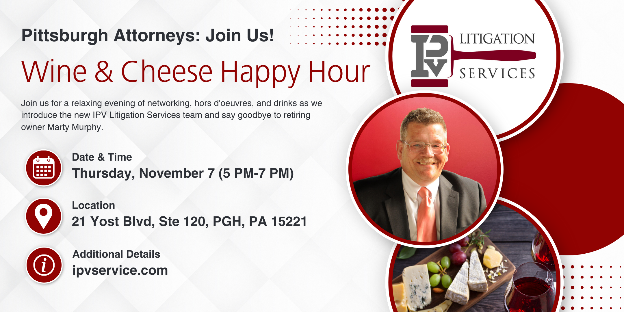 Wine & Cheese Happy Hour